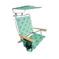 Snow Joe Bliss Hammocks Folding Beach Chair W Canopy BBC-351-PT